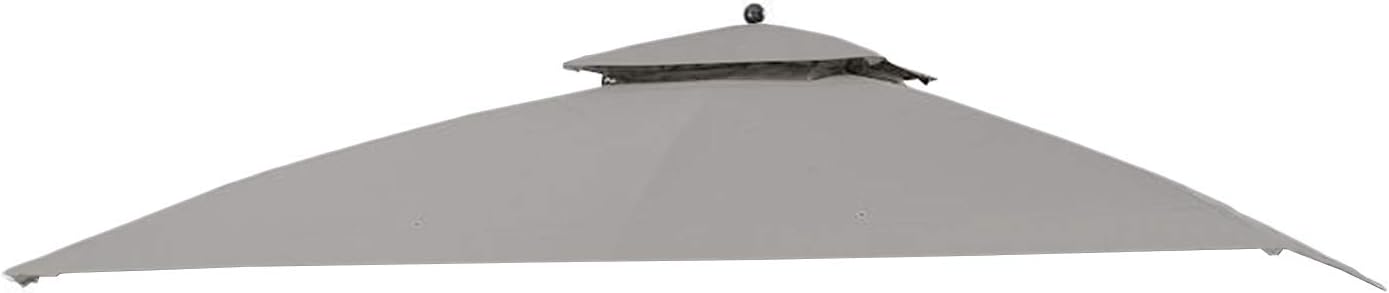 Garden Winds Replacement Canopy for The Pinehurst Dome Gazebo - Riplock 350 - Slate Gray
