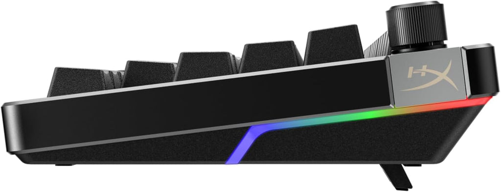 HyperX Alloy Rise 75 Wireless – Hot-Swappable 75% Mechanical Gaming Keyboard, PC, Up to 80 Hours Backlighting On, Dual Wireless 2.4GHz & Bluetooth
