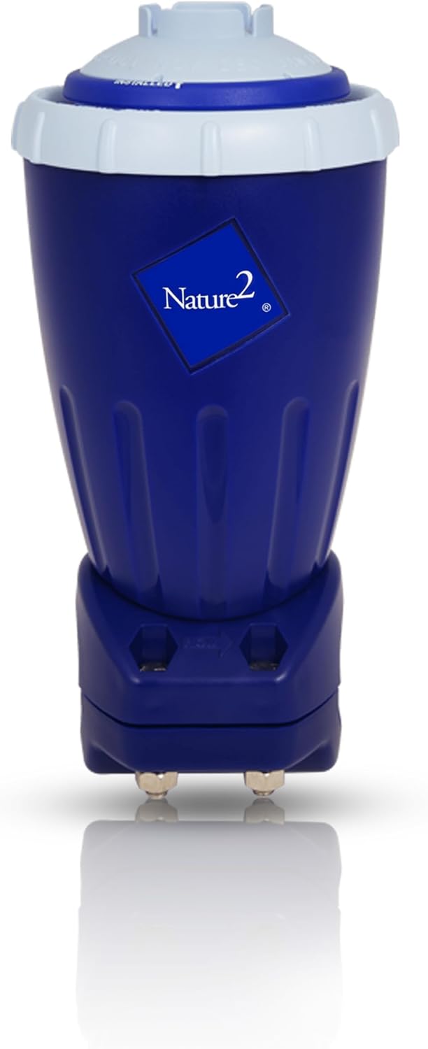 Nature2 Express Mineral Sanitization System for Inground & Above Ground Pools| Complete Mineral Dispensing System with Control Release Technology & DIY Installation (for Pools up to 25,000 Gallons)