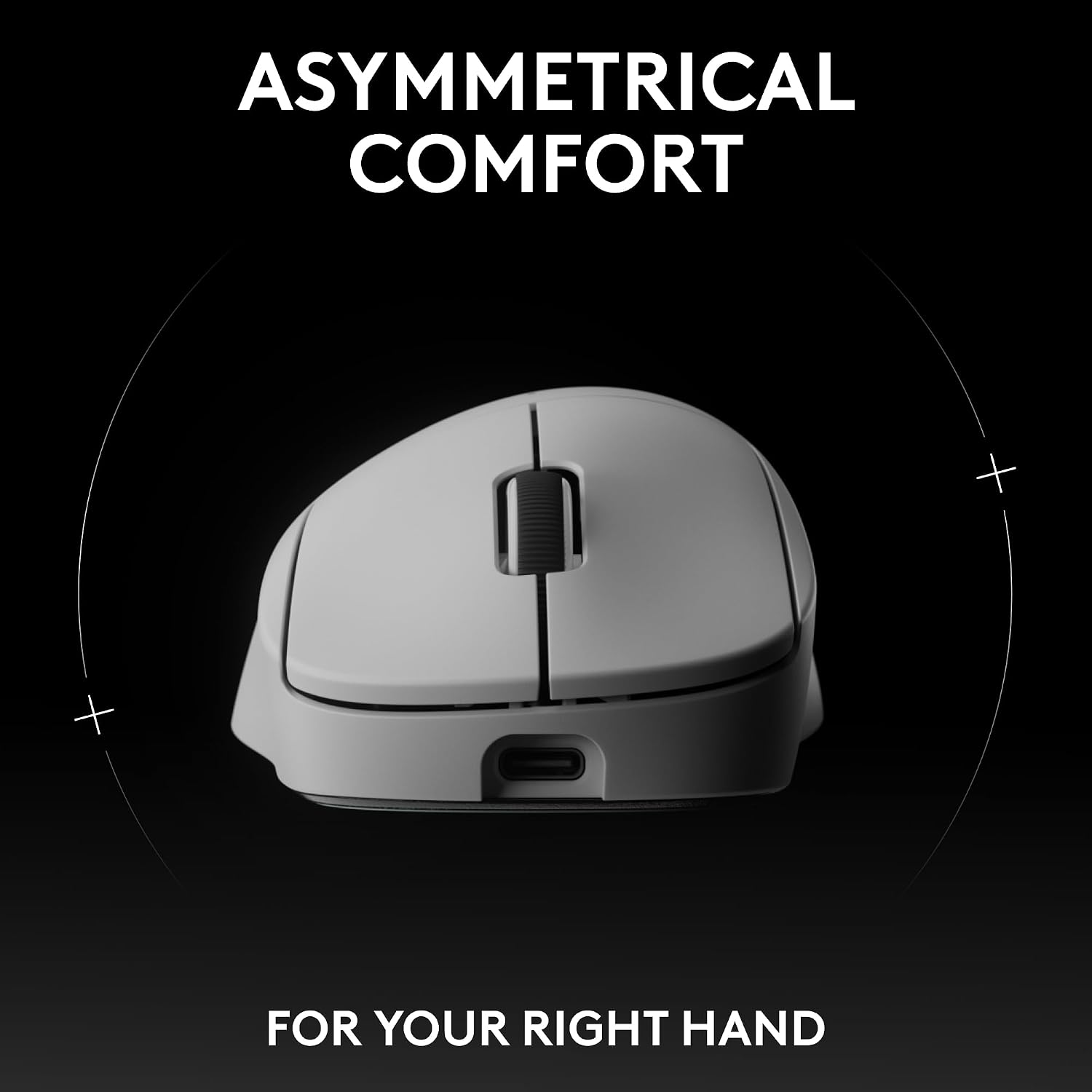 Logitech PRO X Superlight 2 DEX Wireless Gaming Mouse, White | Lightweight, Hero 2 Sensor, 44k DPI, 5 Programmable Buttons, Lightspeed Wireless, Right Hand, PC/Mac | Signature Series Charging Dock