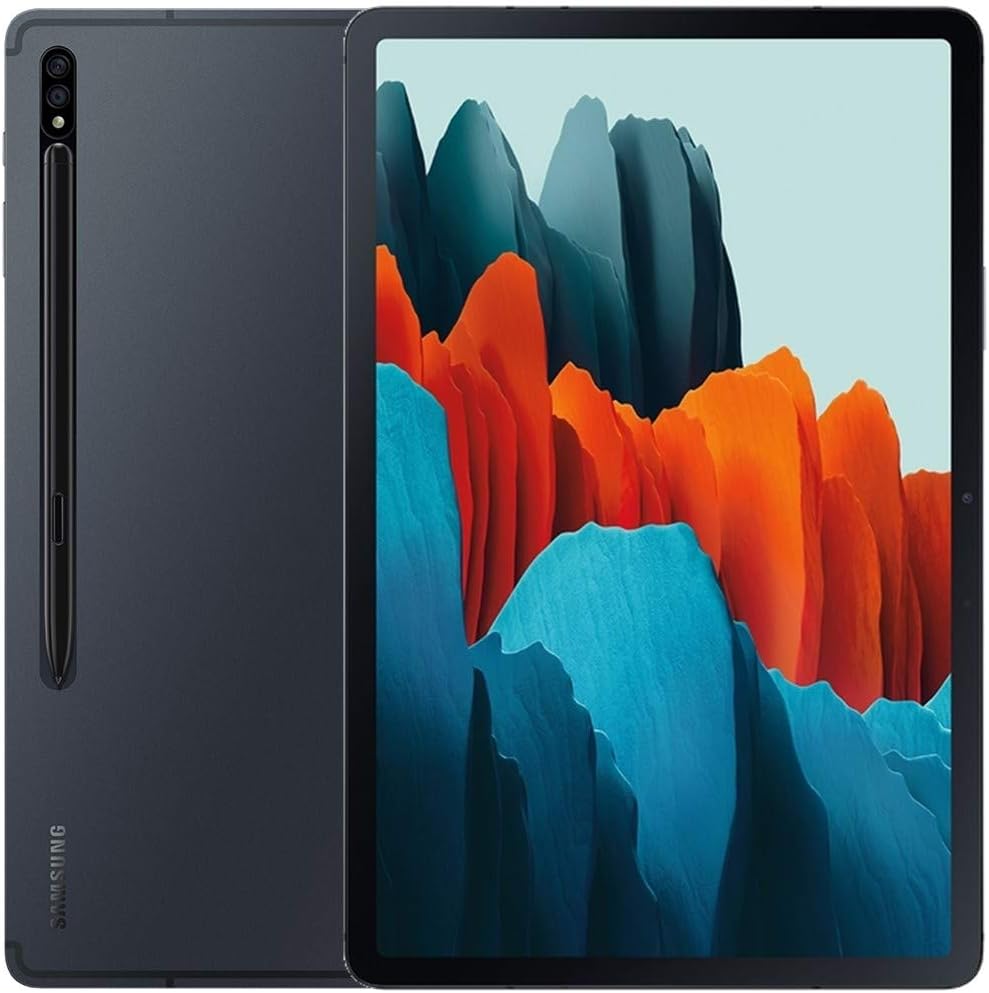 Samsung Galaxy Tab S7 11-inch, 128GB, with S-Pen - Mystic Black (Renewed)
