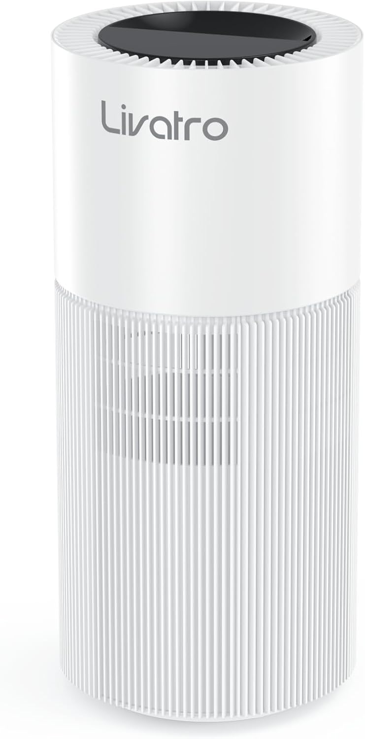 8L Evaporative Humidifier for Large Rooms up to 1000 ft²- Baby Elderly& Pet Safe Cool Evaporation, 900ml/h Output, UV Disinfection, Easy Top Fill,UltraQuiet 28dB, Smart AI Humidity Control Upgraded