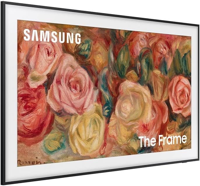 Samsung (Refurbished QN43LS03DAFXZA 43 inch The Frame QLED 4K Smart TV 2024 Bundle with 2 YR CPS Enhanced Protection Pack (Renewed)