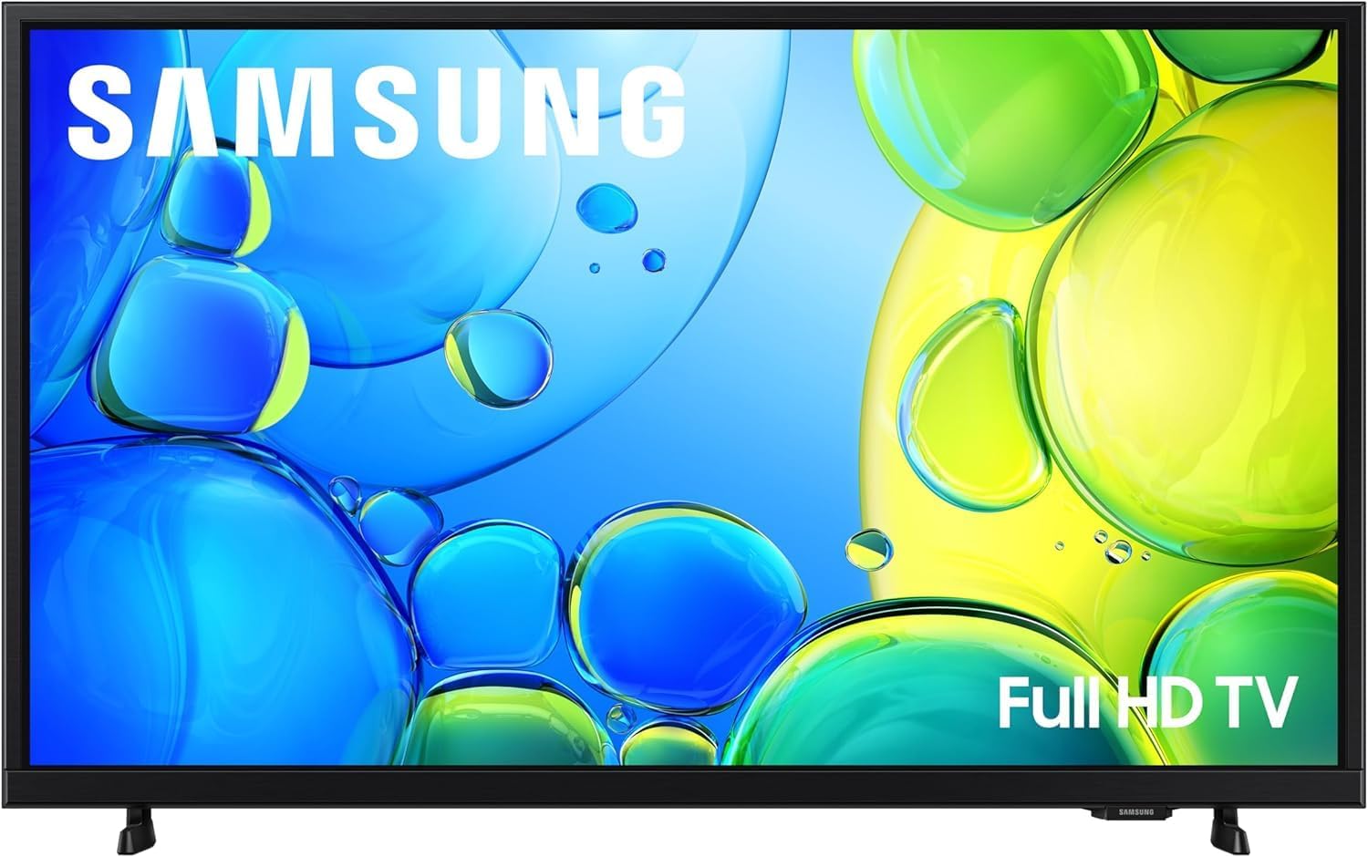 Samsung 32-Inch Smart LED TV Bundle – Full HD 1080p, HDR, Bluetooth, w/ 12 Month CPS Protection, AUX HDMI Cable, and Screen Cleaning.
