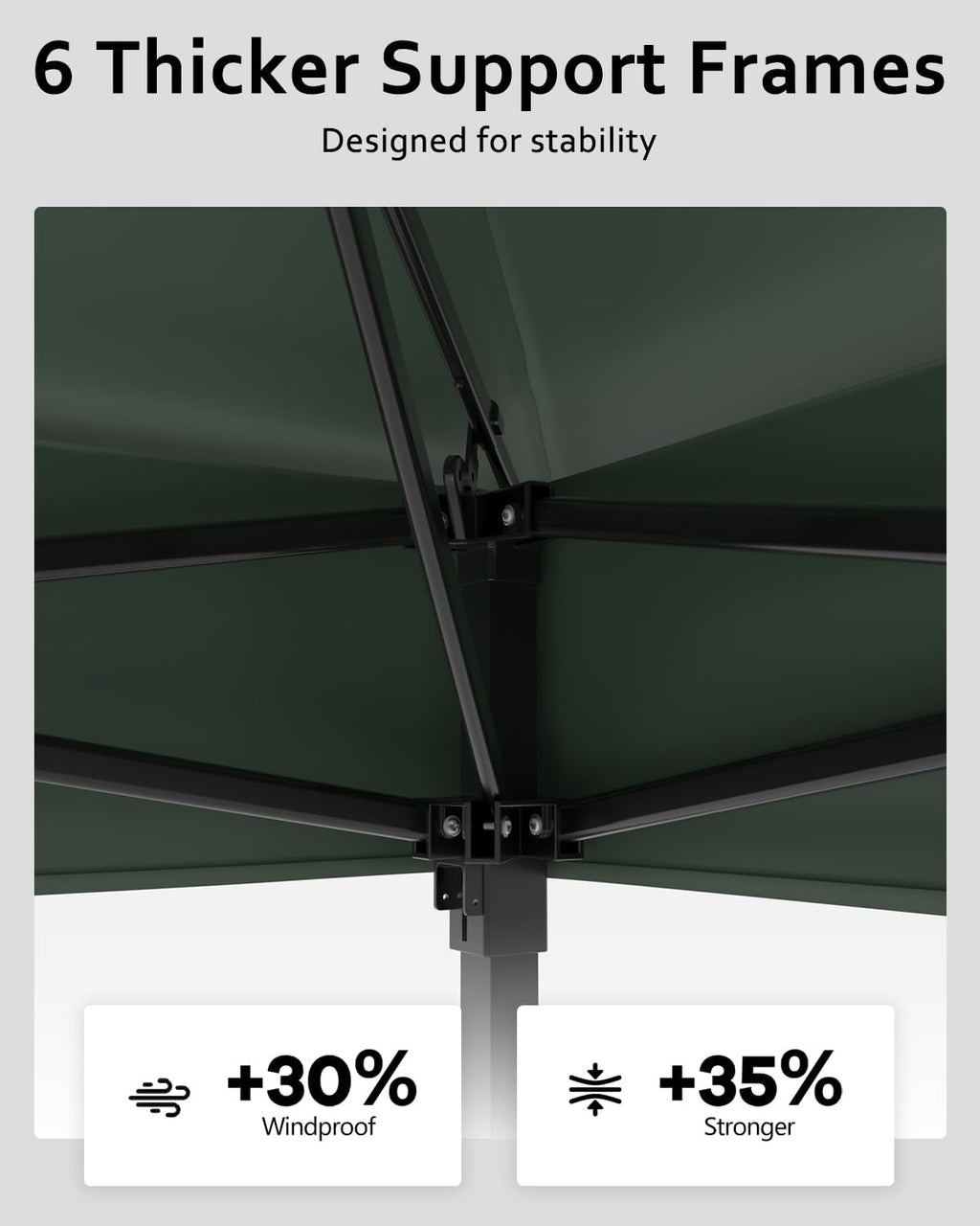 11x11ft Pop Up Gazebo Tent with Mosquito Netting, Outdoor Canopy Shelter Easy Setup, Water & UV Resistant - Green