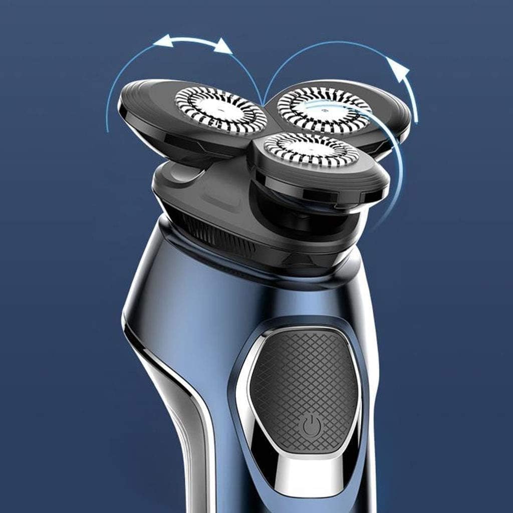 Electric Shavers for Men, Electric Razor Dry Wet Waterproof Mens Facial Shaver, Face Shaver Cordless Travel USB Rechargeable with Beard Trimmer LED Display for Shaving Husband Dad