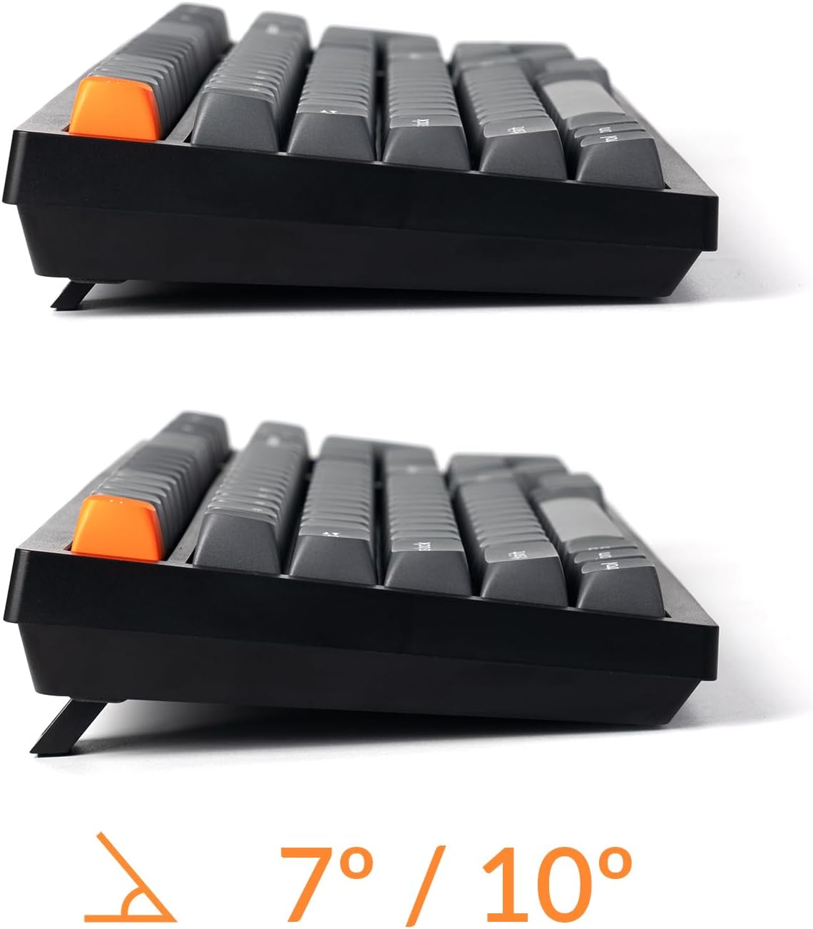 Keychron K4 Max QMK Wireless Custom Mechanical Keyboard, RGB Hot Swappable 96% Layout Tri-Mode Bluetooth 5.1/2.4G/USB-C Programmable, Super Brown Switch NKRO Gaming Keyboard for Mac/Windows/Gamers
