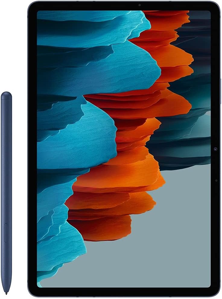 SAMSUNG Galaxy Tab S7 11-inch Android Tablet 128GB Wi-Fi Bluetooth S Pen Fast Charging USB-C Port, Mystic Navy (Renewed)