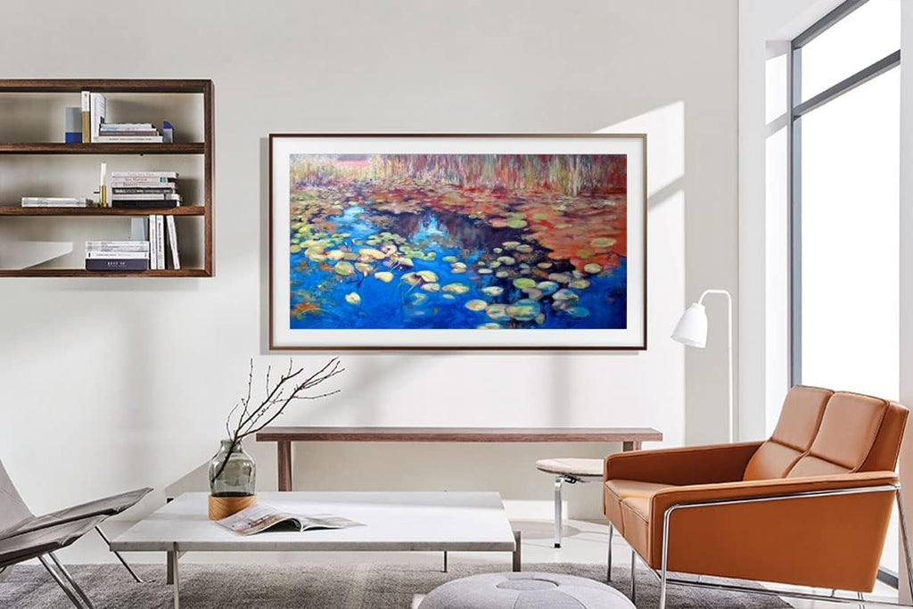 Samsung 32-Inch Class QLED LS03B Series The Frame Quantum HDR Smart TV with Alexa Built-in (QN32LS03BBFXZA)