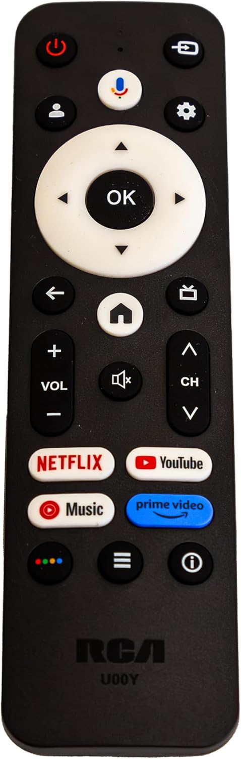 RCA 50-Inch UHD Smart Google TV, Frameless LED Display with HDR10, Wi-Fi and Bluetooth, Google Assistant Built-in, Compatible with Alexa