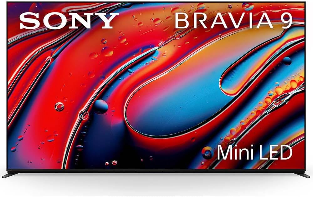 Sony K75XR90 BRAVIA 9 75 inch 4K HDR Smart QLED Mini-LED TV 2024 | Official USA Partner | with Deco Gear 4K HDMI 2.0 Cable x2 & CPS Exclusive 26 Month Protection Bundle (BEACH-CPS-263000)