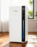 Mifasol Humidifier Large Room, 5.3Gal/20L Large Room Humidifiers for Home, Up to 1500 sq ft Whole House Humidifier, Cool Mist Humidifiers for Bedroom Plants Office Commercial Areas, White