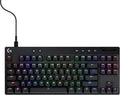 Logitech G PRO X TKL Rapid (Tenkeyless) Wired Gaming Keyboard: Magnetic Analog Switches with Rapid Trigger, Lightsync RGB, Detachable USB-C Cable, Volume Roller & Media Buttons - Black