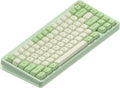 nuphy Halo75 V2 Mechancial Gaming Kyeboard,75% Wireless Hot Swappable Bluetooth Keyboard,83 Kyes RGB Backlit Keyboard,Support Bluetooth/2.4GHz/USB-C (Green, Raspberry (46gf))