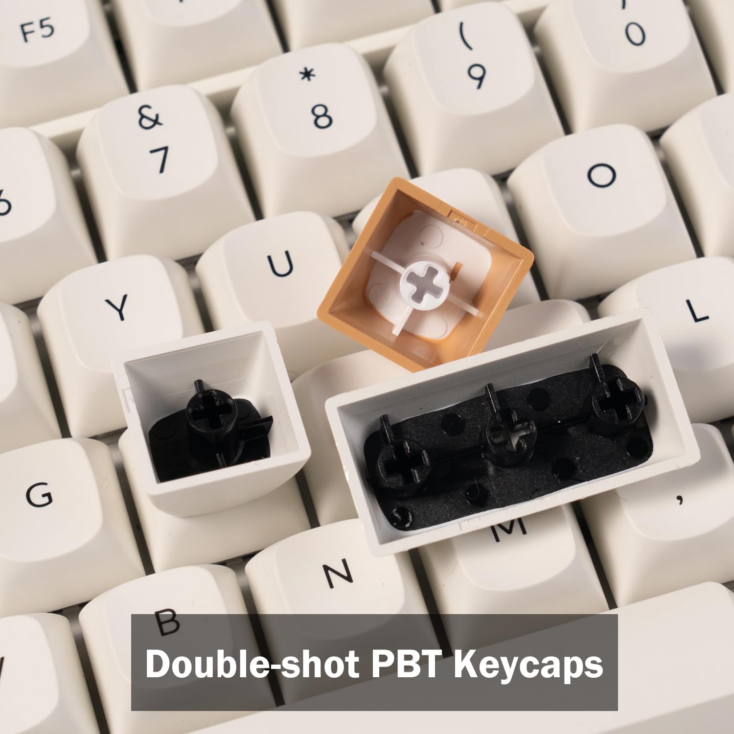 Keychron K10 HE QMK Wireless Gaming Custom Mechanical Keyboard, 2.4 GHz/Bluetooth/Wired Full-Size Hot-Swappable Programmable RGB Backlit Gateron Magnetic Switches for Mac Windows, Wood Frame-White