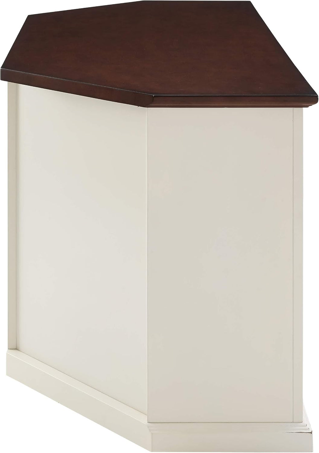 Crosley Furniture Shelby TV Stand for 65+ inch TVs, Entertainment Center with Adjustable Storage Shelves, White
