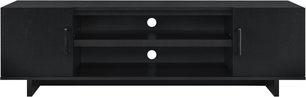 Ameriwood Home Southlander TV Stand for TVs up to 65', Black Oak