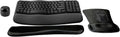 Logitech MK670 Comfort Wave Wireless Keyboard & Mouse Combo Home Office Active Lifestyle Modern Bundle with Special Edition Micro Portable Wireless Bluetooth Speaker, Gel Wrist Pad & Gel Mouse Pad
