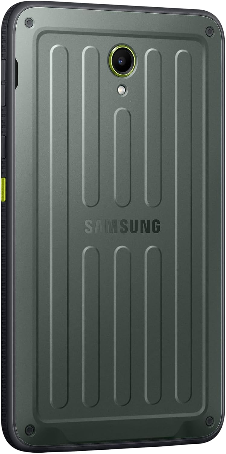 SAMSUNG Galaxy Tab Active5 5G Enterprise Edition SM-X306B (GSM, International Version) 128GB + 6GB RAM, 8' Inch Android Factory Unlocked Rugged Tablet - Green