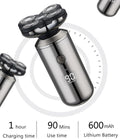 Head Shaver for Men, 5 in 1 Electric Shaver Men Beard Trimmer IPX6 Waterproof Shaving Machine USB Charging Razor Clipper Multifunction Grooming Kits