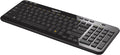 Logitech K360 Wireless USB Desktop Keyboard — Compact Full Keyboard, 3-Year Battery Life (Glossy Black)