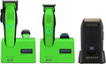 Supreme Trimmer 3-in-1 Recharge Hair Clipper, Beard Trimmer & Crunch Foil Shaver Combo | Removable Batteries, Smart USB Charging Base, Master Barber Set | STB775 + STF602