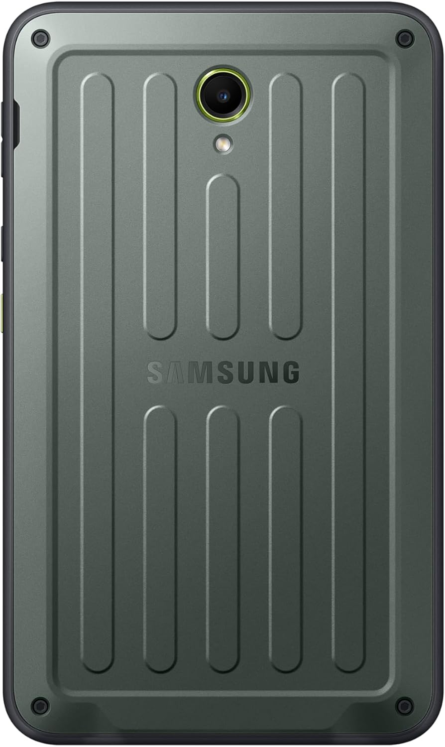 SAMSUNG Galaxy Tab Active5 5G Enterprise Edition SM-X306B (GSM, International Version) 128GB + 6GB RAM, 8' Inch Android Factory Unlocked Rugged Tablet - Green