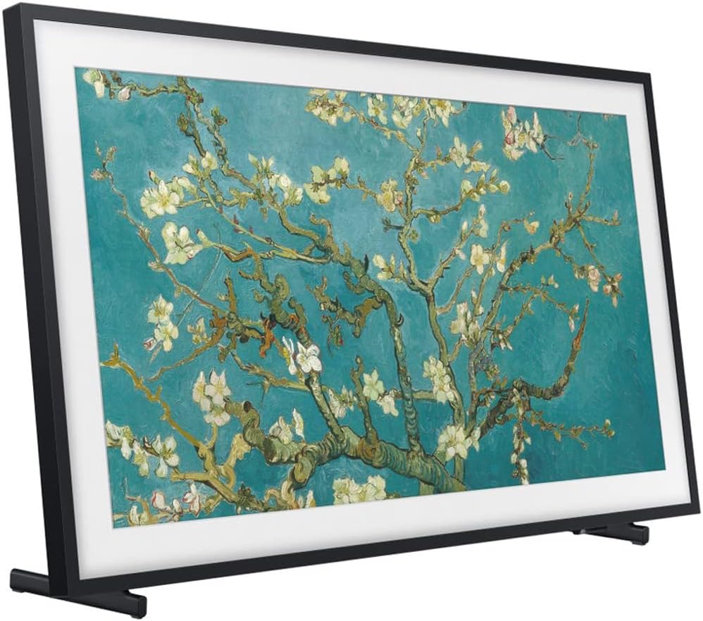 Samsung QN32LS03CB 32 inch The Frame QLED HDR 4K Smart TV Bundle with 2X 4K HDMI 2.0 Cable with Pure Copper Conductors & Deco Gear CPS Exclusive 26 Month Protection Pack Bundle (BEACH-CPS-261000)