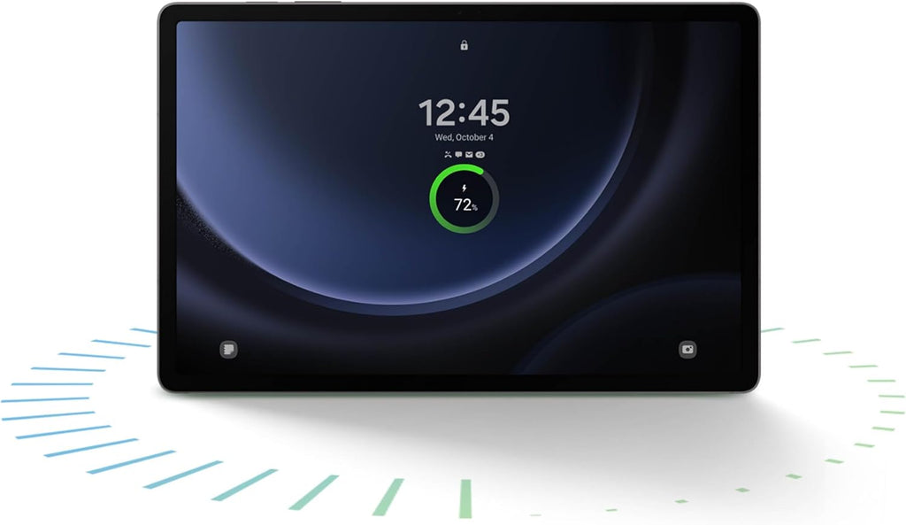 Samsung Galaxy Tab S9 FE+ Plus 12.4' 256GB Android Tablet, Long Battery Life, Powerful Processor, S Pen, 8MP Camera, Lightweight Durable Design, Expandable Storage, US Version, 2023, Gray