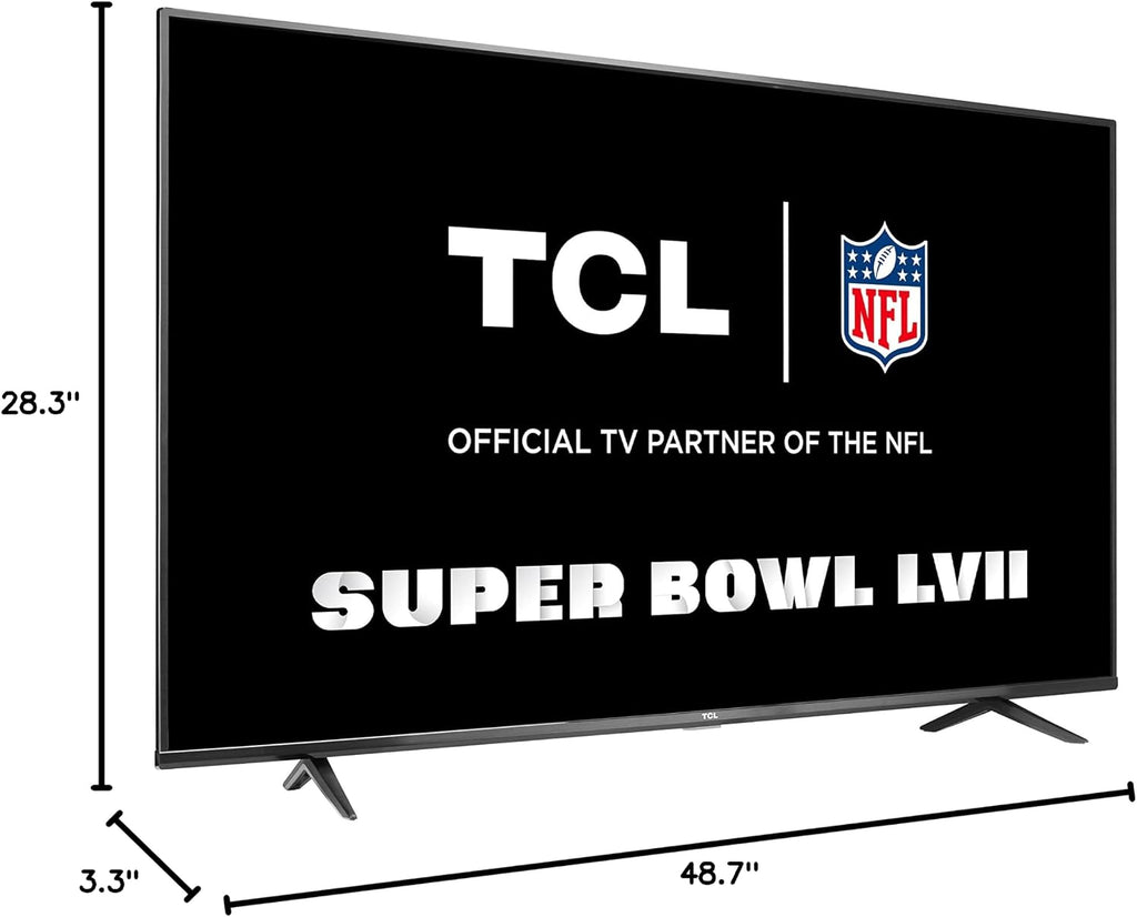 TCL 55' Class 4-Series 4K UHD HDR Smart Google TV – 55S446, 2022 Model