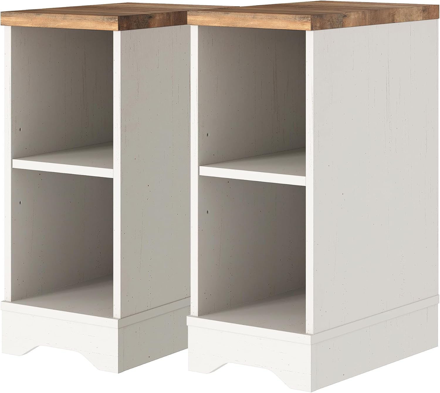 WAMPAT 3-in-1 Modern FarmhouseTV Stand for up to 85' TV, 23.6' H Wood Entertainment Center with Sliding Barn Door and Adjustable Media Storage Shelf for Living Room, Antique White