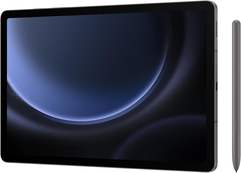 Samsung Galaxy Tab S9 FE Wi-Fi/5G (T-Mobile) 10.9' 128GB Android Tablet, IP68 Water- and Dust-Resistant, S Pen, 8MP Camera, US Version, 2023, Gray (SM-X518UZAAXAU)