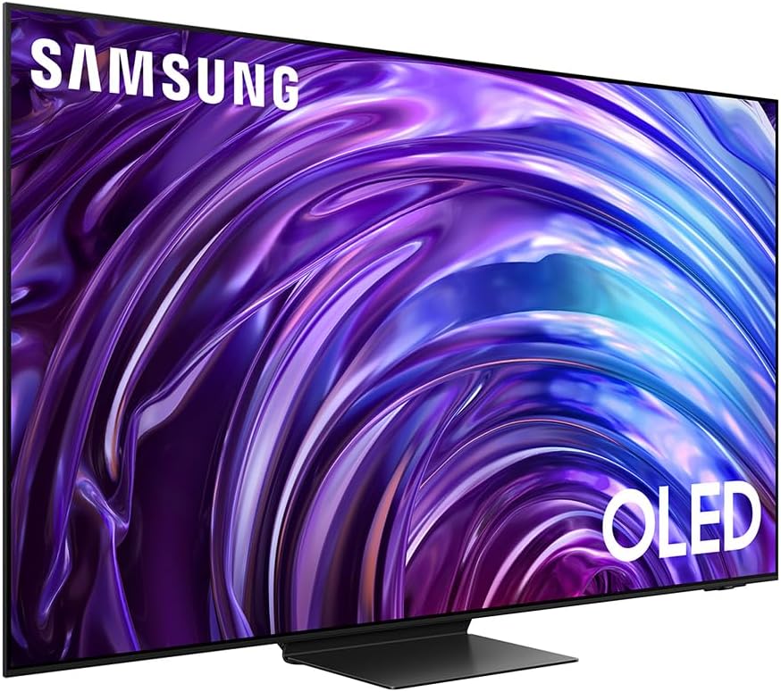 Samsung 55-Inch Class OLED 4K S95D Series HDR Pro Smart TV w/Dolby Atmos, Object Tracking Sound+, Motion Xcelerator, Real Depth Enhancer, AI Upscaling, Alexa Built-in (QN55S95D, 2024 Model)