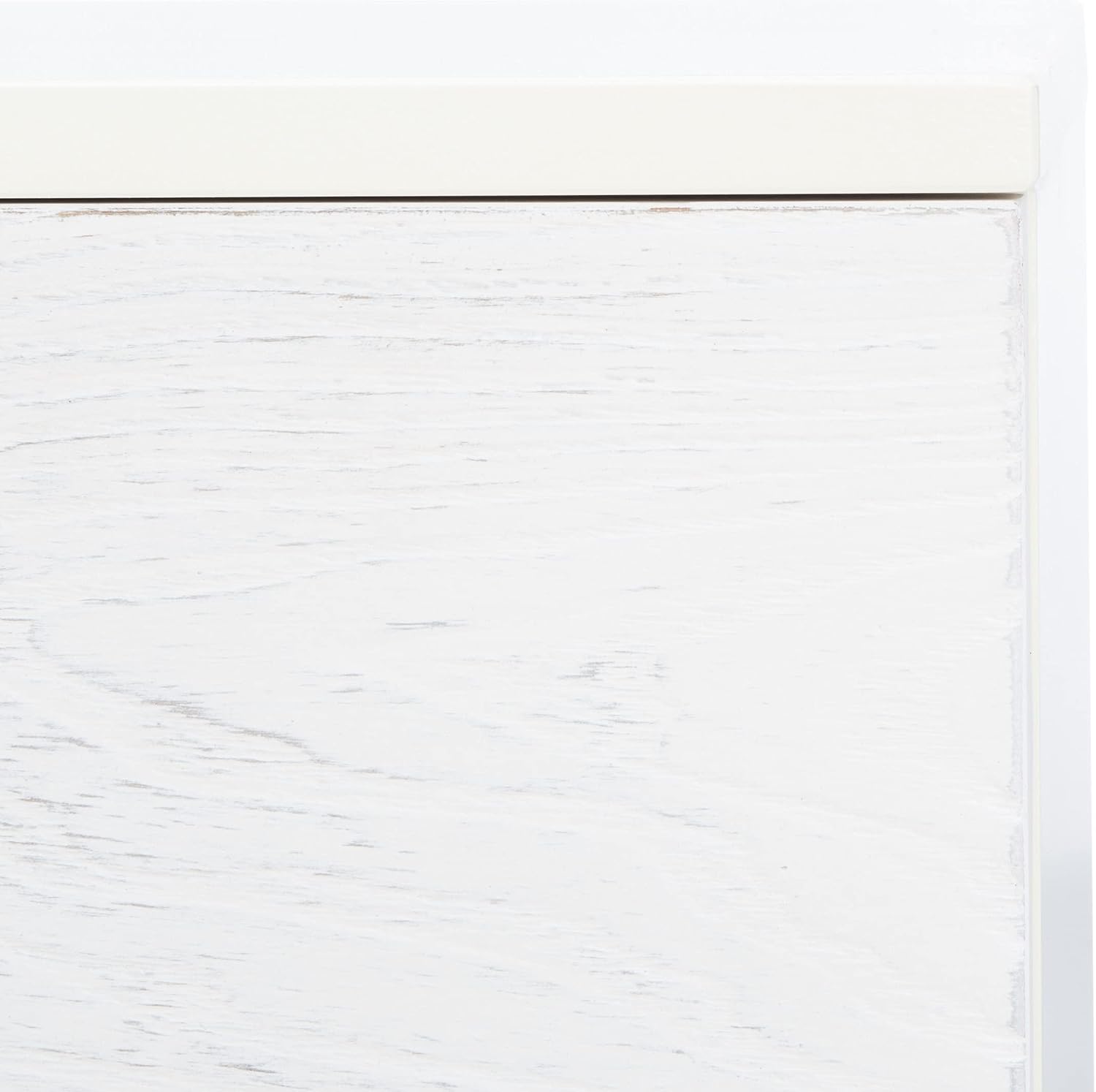 SAFAVIEH Genevieve TV Stand for up to 65' Flatscreen – Cream & White Washed Finish, Mid-Century Modern Storage Cabinet, Entertainment Media Console (MED5000D)