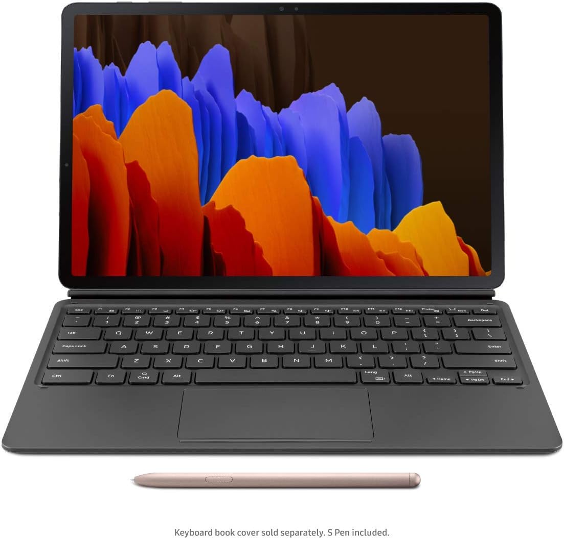Samsung Electronics Galaxy Tab S7+ Wi-Fi, Mystic Bronze -512GB (Renewed)