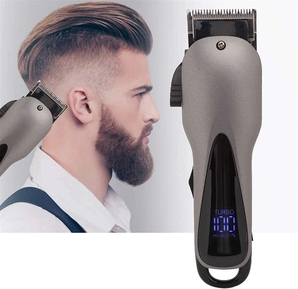 Hair Clippers for Men Cordless - Professional Hair Trimmer Men's Hair Clipper for Hair Cutting Electric Barber Clippers Fade Buzzer Haircut Machine Beard Shaver Men's Grooming Kits with Guard