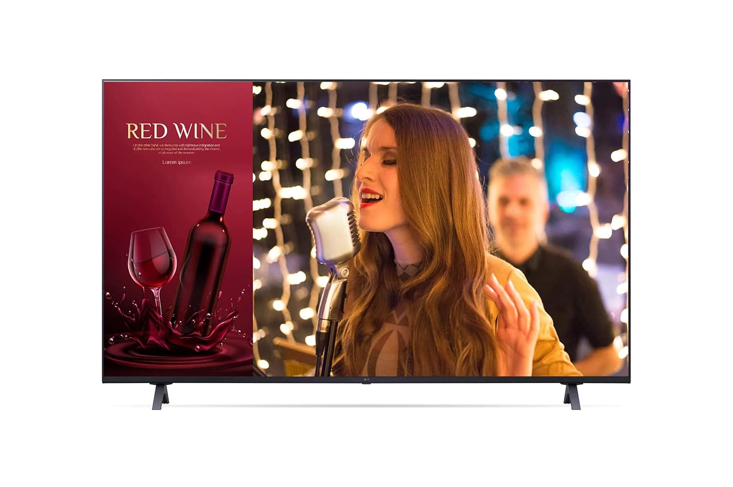 LG Commercial Lite UR340C 55UR340C9UD 55' LED-LCD TV - 4K UHDTV - Navy Blue - TAA Compliant