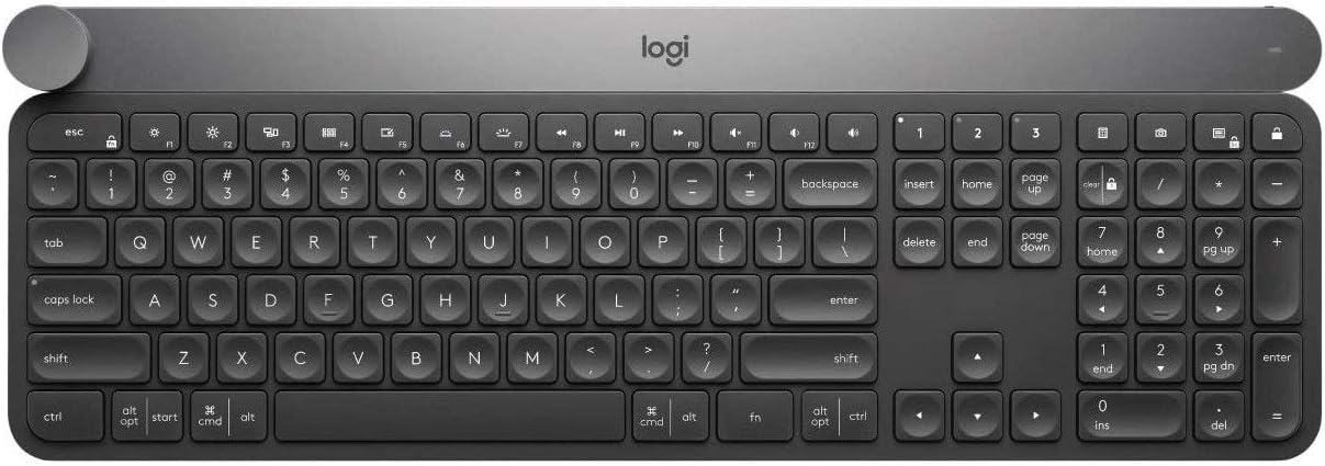 Logitech Craft Advanced Keyboard with Creative Input Dial