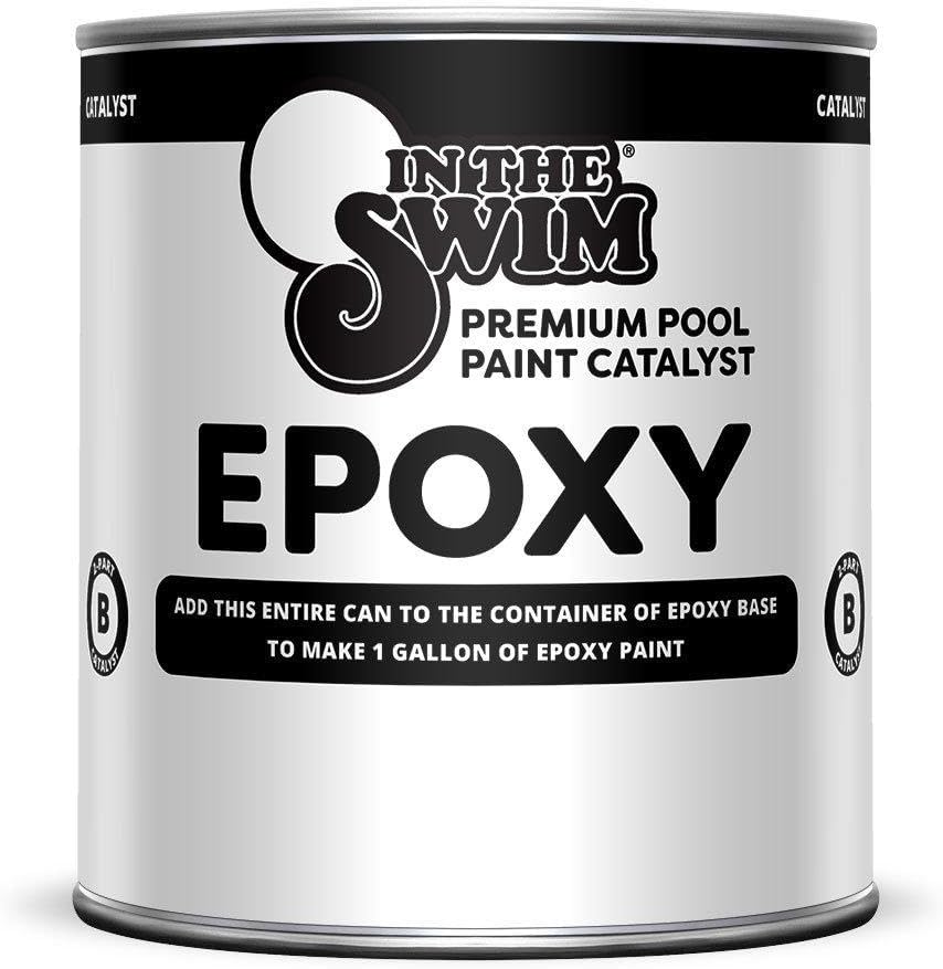 In The Swim Black Epoxy Swimming Pool Paint - Epoxy-Base, High Gloss, Swimming Pool Paint - Long Lasting Stain Resistant - 1 Gallon