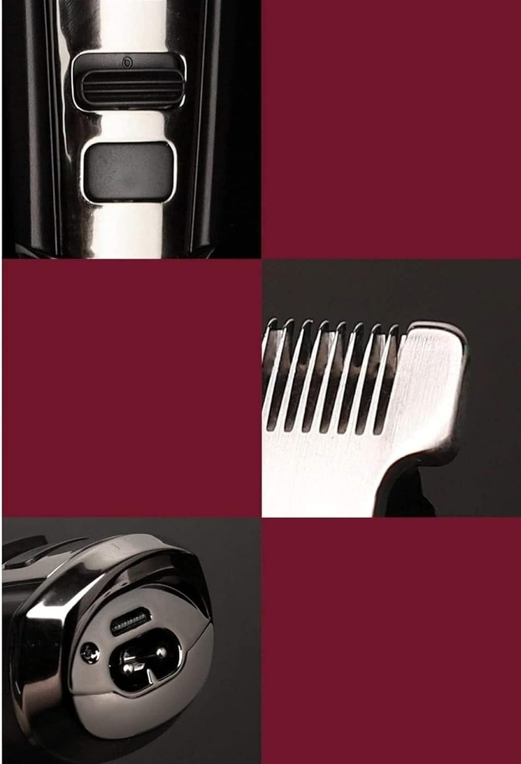 Hair Clippers for Men Cordless Beard Trimmers Electric Shavers Body Hair Trimmer for Men Groin Hair Trimmer Professional Rechargeable Grooming Kits Manscaping