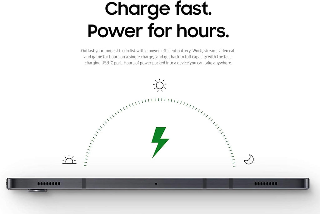 SAMSUNG Electronics Galaxy Tab S7+ Wi-Fi, Mystic Navy - 256 GB (Renewed)