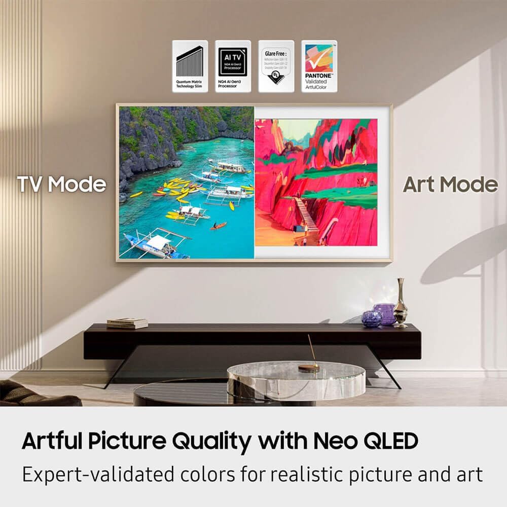 Samsung QN75LS03FW 75 inch Class The Frame Pro 4K Neo QLED Smart TV