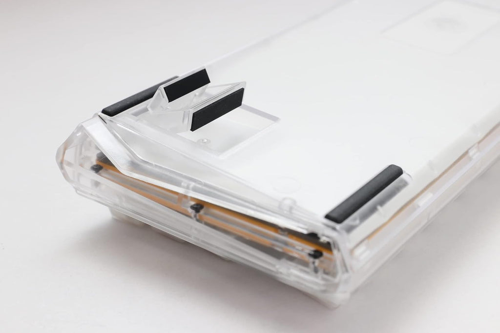 Ducky One 3 Aura 65% Mechanical Keyboard: Quack Mechanics Dampening, Hot-Swappable Cherry MX Speed Silver Switches, High-Density PBT Doubleshot Keycaps, RGB, US, Aura White