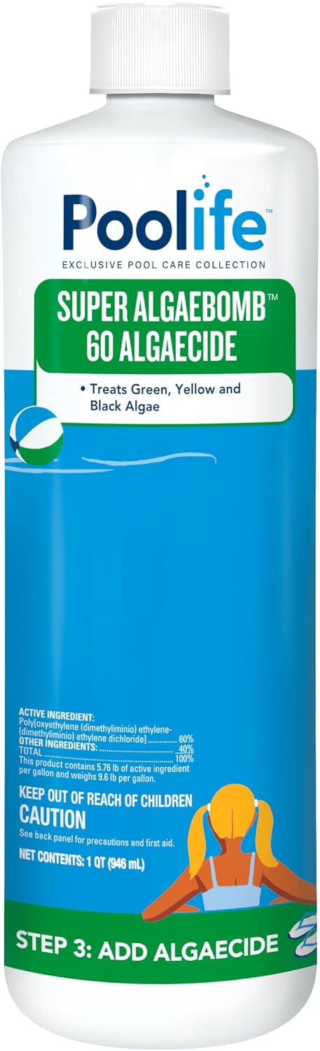 poolife Super Algae Bomb 60 (1 qt) (4 Pack)