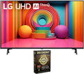 LG 43UT7590PUA 43-Inch UT75 Series LED Smart TV 4K (2024 Model) Bundle with 2 YR CPS Enhanced Protection Pack