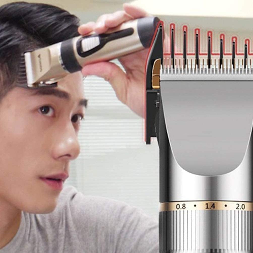 Cordless Hair Clippers Hair Trimmer for Men, Waterproof Body, Electric Shaver Grooming Kit, USB Rechargeable & LED Display