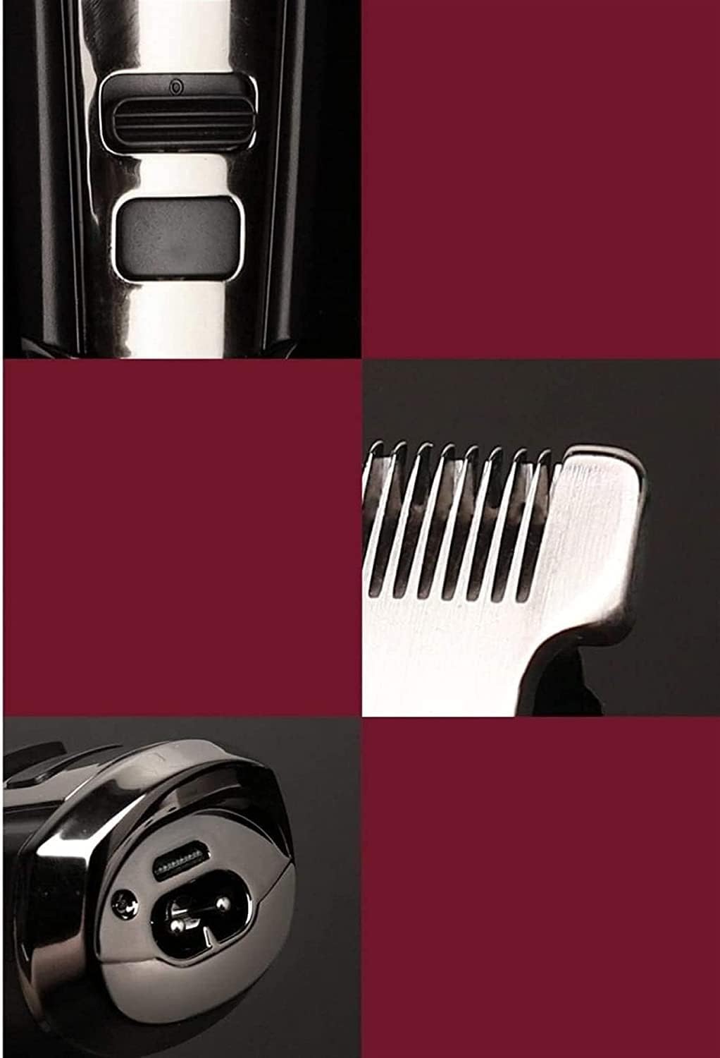 Hair Clippers for Men Cordless Beard Trimmers Electric Shavers Body Hair Trimmer for Men Groin Hair Trimmer Professional Rechargeable Grooming Kits Manscaping