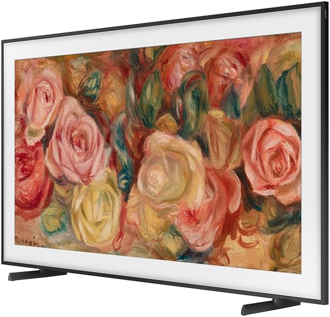 Samsung QN85LS03DAFXZA 85 inch The Frame QLED 4K Smart TV 2024 (Renewed) Bundle with 2 YR CPS Enhanced Protection Pack