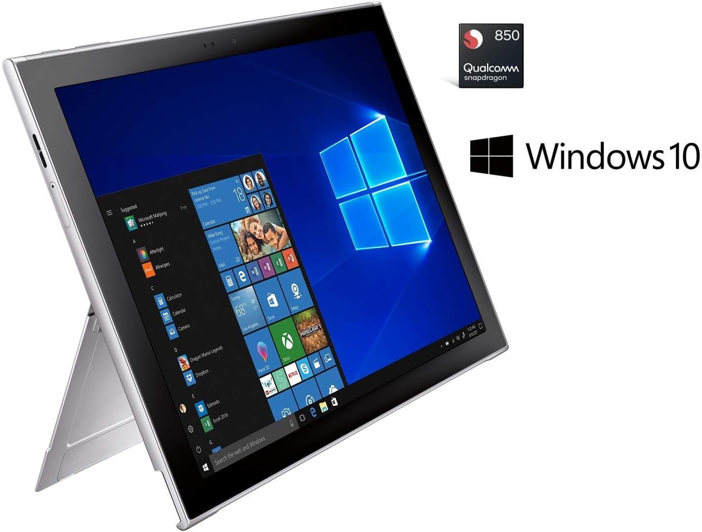 Samsung Galaxy Book 2, 128GB, 12 Display, Windows 10, Tablet (No Keyboard or S Pen), Wi-Fi/Verizon 4G LTE (Renewed)