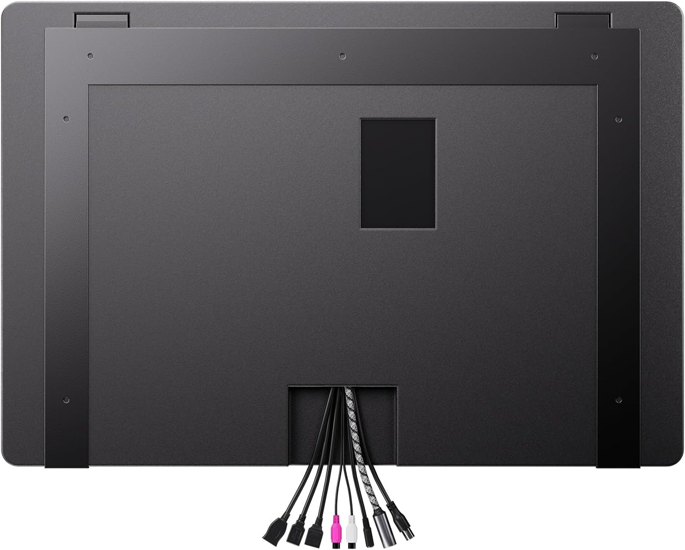 SYLVOX Bathroom TV, 24 inch Smart Mirror TV for Bathroom Shower SPA, Support Google, 1080P IP66 Waterproof Touch Button WiFi Bluetooth Google Assistant, Smart TVs for Indoor Humid Environment